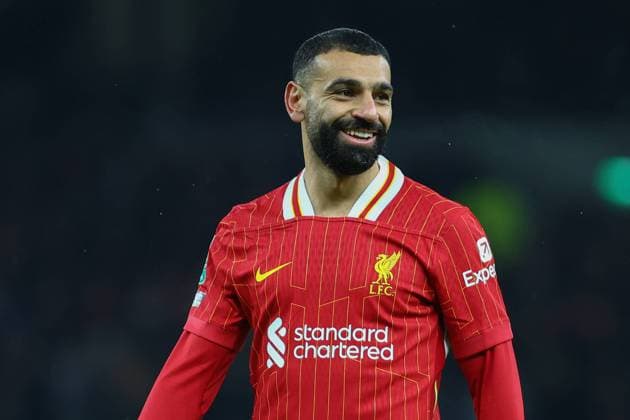 London, England, January 8th 2025: Mohamed Salah (11 Liverpool) during the EFL Cup match between Tottenham Hotspur and Liverpool at Tottenham Hotspur Stadium in London, England (Alexander Canillas SPP) Copyright: xAlexanderxCanillas SPPx spp-en-AlCa-9U2A4806
