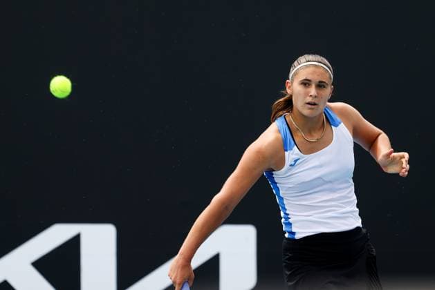 January 9, 2025: MELBOURNE, AUSTRALIA - JANUARY 09: Julia Riera of Argentina beats Maddison Inglis of Australia in qualifying for the 2025 Australian Open at Melbourne Park on January 9, 2025 in Melbourne, Australia. - ZUMAp121 20250109_zsp_p121_036 Copyright: xChrisxPutnamx