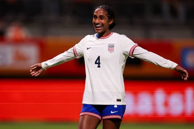 Football, Women, Naomi Girma probably breaks the million barrier in womens football - Archive photos