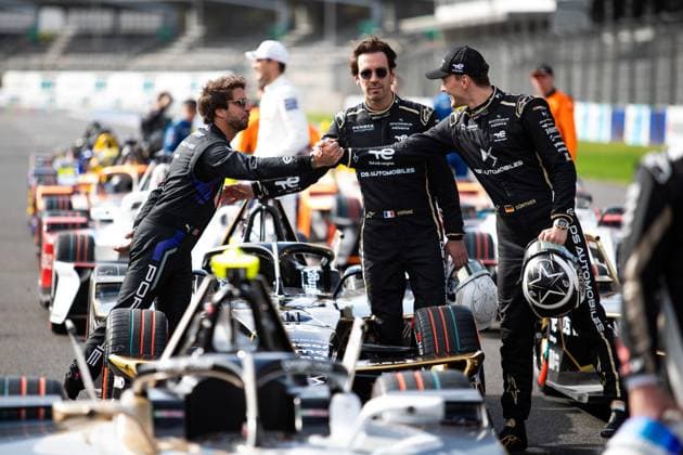 2025 FORMULA E MEXICO CITY ePRIX DA COSTA Antonio Felix (prt), TAG Heuer Porsche Formula E Team, Porsche 99X Electric, portrait VERGNE Jean-Eric (fra), DS Penske, DS E-Tense FE25, portrait GUNTHER Maximilian (ger), DS Penske, DS E-Tense FE25, portrait during the Mexico City ePrix, 2nd round of the 2024-25 ABB FIA Formula E World Championship, WM, Weltmeisterschaft on the Autodromo Hermanos Rodriguez from January 10 to 11, 2025 in Mexico City, Mexico - Copyright: xJoaoxFilipex