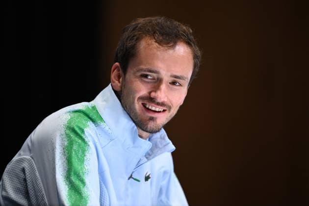 TENNIS AUSTRALIAN OPEN, Daniil Medvedev of Russia during a press conference, PK, Pressekonferenz ahead of the Australian Open at Melbourne Park in Melbourne, Friday, January 10, 2025. ( NO ARCHIVING, EDITORIAL USE ONLY, NO USE IN BOOKS WITHOUT CONSENT Melbourne Victoria Australia  Copyright: xJOELxCARRETTx 20250110124000572426