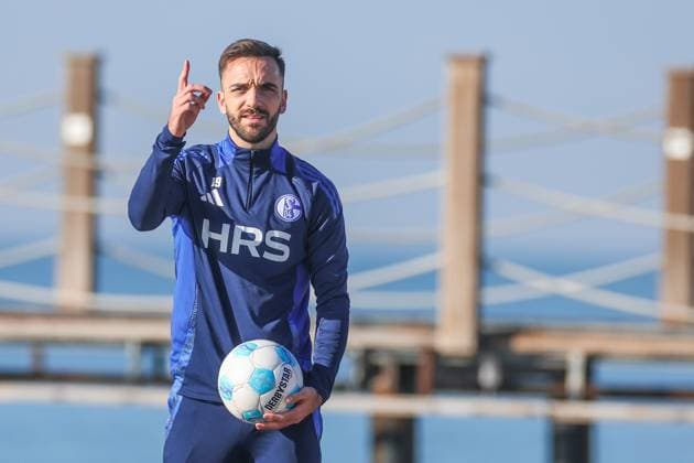 10 01 2025, Football, Season 2024 2025, 2 Liga, Training camp FC Schalke 04 in Belek Turkey, Kenan Karaman FC Schalke 04 Belek Turkey xRHR PHOTO TRx Copyright: RHR-FOTOx RHR-FOTO TR