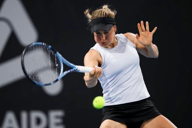 Tennis, WTA tournament in Adelaide