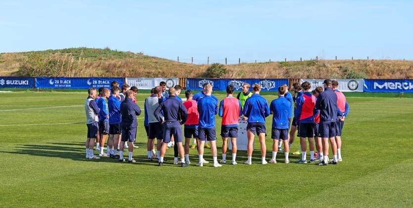 Soccer 2 BL Training camp SV Darmstadt 98 El Saler 10 01 25,