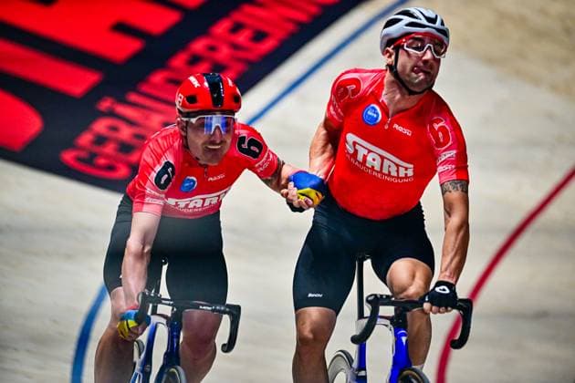 Simone Consonni, Elia Viviani Sixdays Bremen 2025 Simone Consonni, Elia Viviani Team Stark 1 Day Sixdays Bremen 2025 Bremen Sixday Race January 10, 2025
