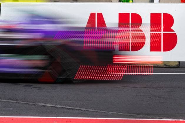 Sport Bilder des Tages 2025 FORMULA E MEXICO CITY ePRIX ABB Logo banner during the Mexico City ePrix, 2nd round of the 2024-25 ABB FIA Formula E World Championship, WM, Weltmeisterschaft on the Autodromo Hermanos Rodriguez from January 10 to 11, 2025 in Mexico City, Mexico -  Copyright: xJoaoxFilipex