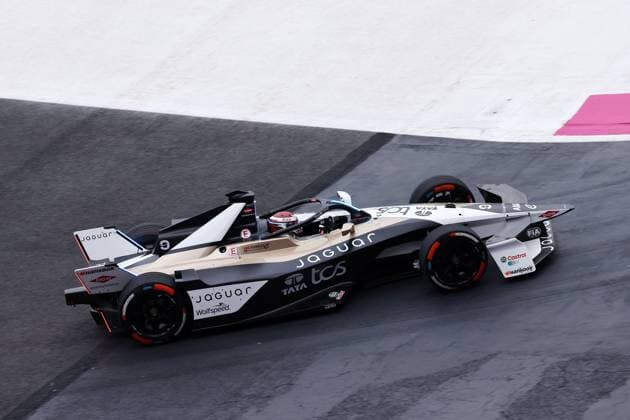 Mitch Evans NZL Jaguar, FIA Formula E World Championship Season 11, Mexico City E Prix, 10 01 2025, Mexico, 1 free practice session