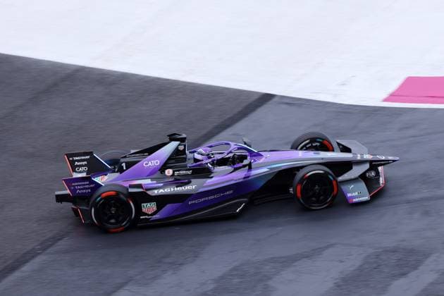 Pascal Wehrlein GER Porsche, FIA Formula E World Championship Season 11, Mexico City E Prix, 10 01 2025, Mexico, 1 free practice session