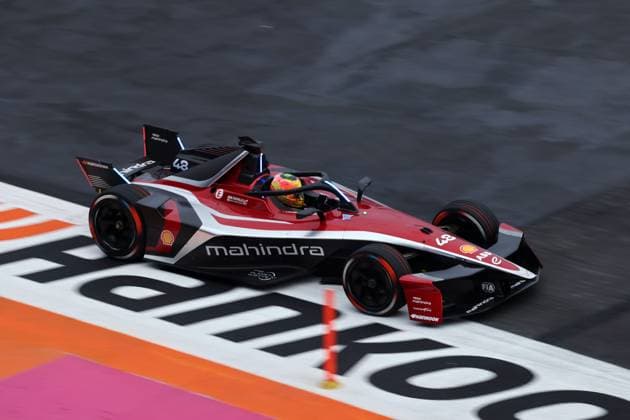 Edoardo Mortara SUI Mahindra, FIA Formula E World Championship Season 11, Mexico City E Prix, 10 01 2025, Mexico, 1 free practice session