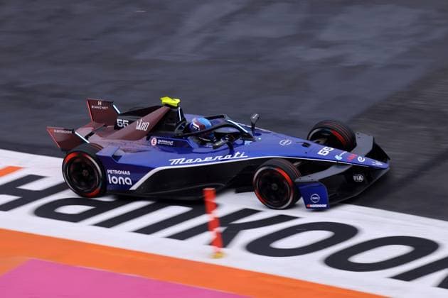 Jake Hughes GBR Maserati, FIA Formula E World Championship Season 11, Mexico City E Prix, 10 01 2025, Mexico, 1 free practice session