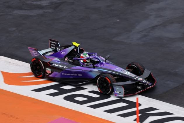 Antonio Felix da Costa POR Porsche, FIA Formula E World Championship Season 11, Mexico City E Prix, 10 01 2025, Mexico, 1 free practice session