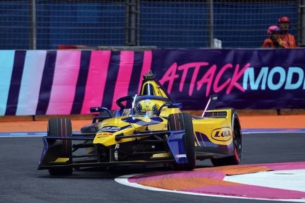 Zane Maloney BER Lola Yamaha, FIA Formula E World Championship Season 11, Mexico City E Prix, 10 01 2025, Mexico, 1 free practice session