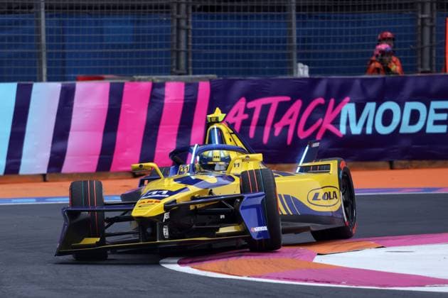 Lucas di Grassi BRA Lola Yamaha, FIA Formula E World Championship Season 11, Mexico City E Prix, 10 01 2025, Mexico, 1 free practice
