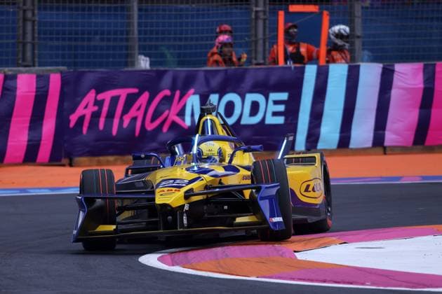 Zane Maloney BER Lola Yamaha, FIA Formula E World Championship Season 11, Mexico City E Prix, 10 01 2025, Mexico, 1 free practice session