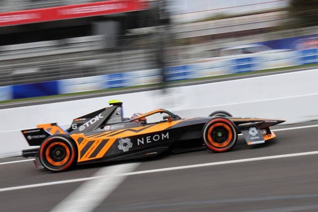 Taylor Barnard GBR McLaren, FIA Formula E World Championship Season 11, Mexico City E Prix, 10 01 2025, Mexico, Shake down