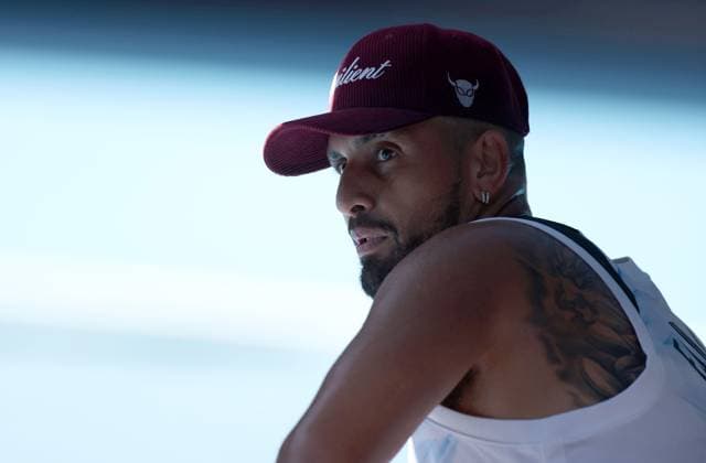 Nick Kyrgios of Australia during practice Australian Open, Saturday Previews, Tennis, Melbourne Park, Melbourne, Australia - 11 Jan 2025  Copyright: xEllaxLing Shutterstockx 15095107ah