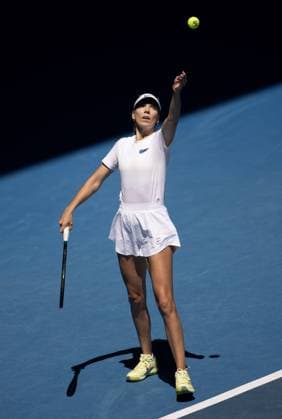 Katie Boulter of GB in action during practice Australian Open, Saturday Previews, Tennis, Melbourne Park, Melbourne, Australia - 11 Jan 2025  Copyright: xEllaxLing Shutterstockx 15095107aa