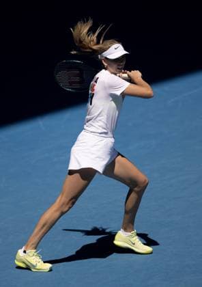 Katie Boulter of GB in action during practice Australian Open, Saturday Previews, Tennis, Melbourne Park, Melbourne, Australia - 11 Jan 2025  Copyright: xEllaxLing Shutterstockx 15095107z