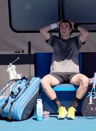 Jack Draper of GB during practice Australian Open, Saturday Previews, Tennis, Melbourne Park, Melbourne, Australia - 11 Jan 2025  Copyright: xEllaxLing Shutterstockx 15095107bm