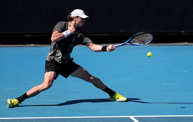 Tennis, Australian Open, Training