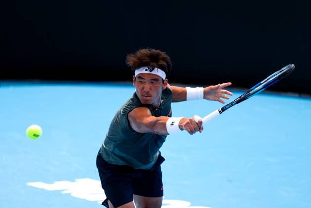 January 11, 2025: MELBOURNE, AUSTRALIA - JANUARY 11: Yunchaokete Bu of China during practice ahead of the 2025 Australian Open at Melbourne Park on January 11, 2025 in Melbourne, Australia. - ZUMAp121 20250111_zsp_p121_024 Copyright: xChrisxPutnamx