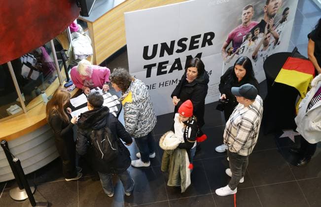 Stuttgart , Documentary Our Team The Home EM 2024 at CinemaxX Stuttgart SI Centrum ,