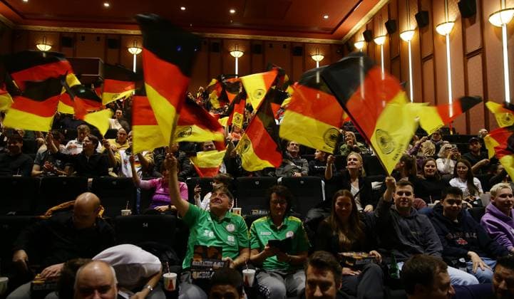 Stuttgart , Documentary Our Team The Home EM 2024 at CinemaxX Stuttgart SI Centrum ,