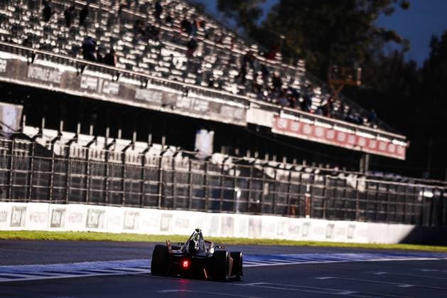 2025 FORMULA E MEXICO CITY ePRIX 48 MORTARA Edoardo (swi), Mahindra Racing, Mahindra M11 Electro, action during the Mexico City ePrix, 2nd round of the 2024-25 ABB FIA Formula E World Championship, WM, Weltmeisterschaft on the Autodromo Hermanos Rodriguez from January 10 to 11, 2025 in Mexico City, Mexico - Mexico CityMexico  Copyright: xEricxAlonsox