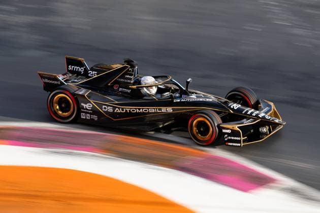 2025 FORMULA E MEXICO CITY ePRIX 25 VERGNE Jean-Eric (fra), DS Penske, DS E-Tense FE25, action during the Mexico City ePrix, 2nd round of the 2024-25 ABB FIA Formula E World Championship, WM, Weltmeisterschaft on the Autodromo Hermanos Rodriguez from January 10 to 11, 2025 in Mexico City, Mexico -  Copyright: xJoaoxFilipex