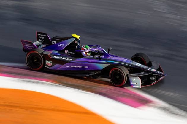 2025 FORMULA E MEXICO CITY ePRIX 13 DA COSTA Antonio Felix (prt), TAG Heuer Porsche Formula E Team, Porsche 99X Electric, action during the Mexico City ePrix, 2nd round of the 2024-25 ABB FIA Formula E World Championship, WM, Weltmeisterschaft on the Autodromo Hermanos Rodriguez from January 10 to 11, 2025 in Mexico City, Mexico -  Copyright: xJoaoxFilipex