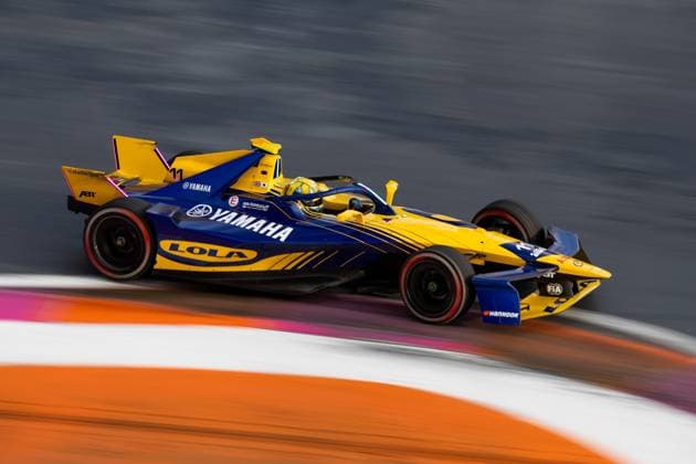2025 FORMULA E MEXICO CITY ePRIX 11 DI GRASSI Lucas (bra), Lola Yamaha ABT Formula E Team, Lola-Yamaha T001, action during the Mexico City ePrix, 2nd round of the 2024-25 ABB FIA Formula E World Championship, WM, Weltmeisterschaft on the Autodromo Hermanos Rodriguez from January 10 to 11, 2025 in Mexico City, Mexico -  Copyright: xJoaoxFilipex