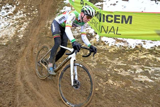 Belgian championship Cyclocross Zolder - day 2 ZOLDER, BELGIUM - JANUARY 12 : Dockx Aaron during the men U23 Race of the 2025 Belgian Championships cyclocross in Zolder, Belgium, 12 01 2025 Zolder Belgium  Copyright: xSesx