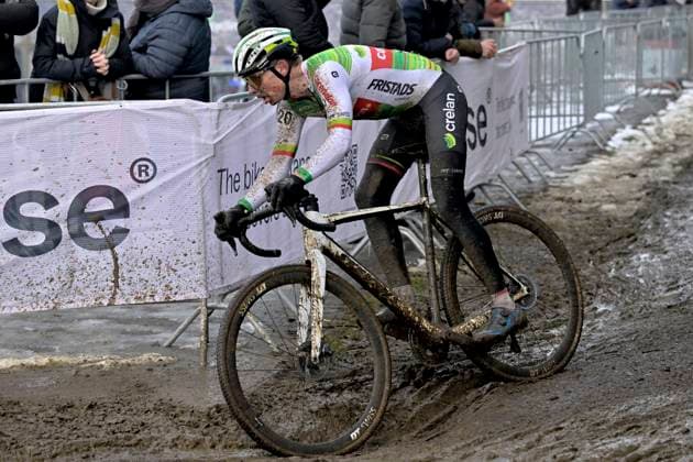 Belgian championship Cyclocross Zolder - day 2 ZOLDER, BELGIUM - JANUARY 12 : Dockx Aaron during the men U23 Race of the 2025 Belgian Championships cyclocross in Zolder, Belgium, 12 01 2025 Zolder Belgium  Copyright: xSesx