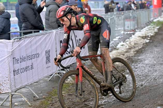 Belgian championship Cyclocross Zolder - day 2 ZOLDER, BELGIUM - JANUARY 12 : De Bruyckere Kay during the men U23 Race of the 2025 Belgian Championships cyclocross in Zolder, Belgium, 12 01 2025 Zolder Belgium  Copyright: xSesx