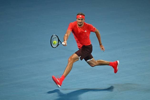 Day 1 - Australian Open 2025 - Melbourne Alexander Zverev (GER) during his first round match at the 2025 Australian Open at Melbourne Park in Melbourne, AUSTRALIA, on January 12, 2025. Photo by Corinne Dubreuil ABACAPRESS.COM Melbourne VIC Australia  Copyright: xDubreuilxCorinne ABACAx