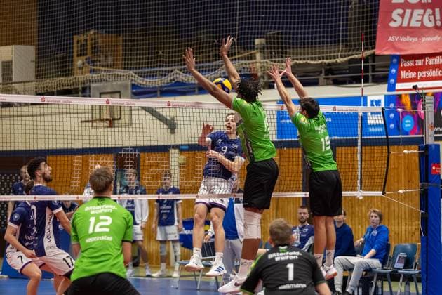 Volleyball, ASV Dachau - VC Bitterfeld-Wolfen