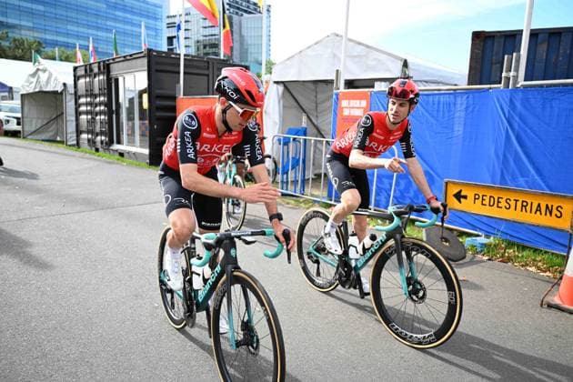 13-01-2025 Allenamento Tour Down Under 2025; 2025, Arkea - Beb Hotel; Adelaide; 