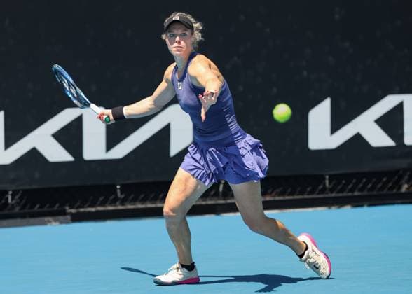 Laura Siegemund GER , Australian Open 2024, Melbourne Park, Melbourne, Victoria, Australia Copyright: xJuergenxHasenkopfx