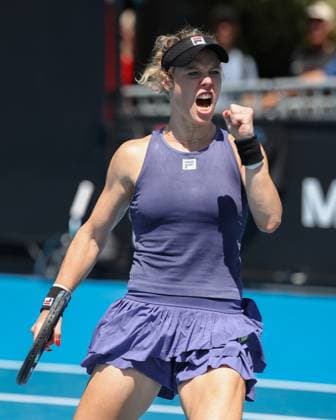 Laura Siegemund GER , Australian Open 2024, Melbourne Park, Melbourne, Victoria, Australia Copyright: xJuergenxHasenkopfx