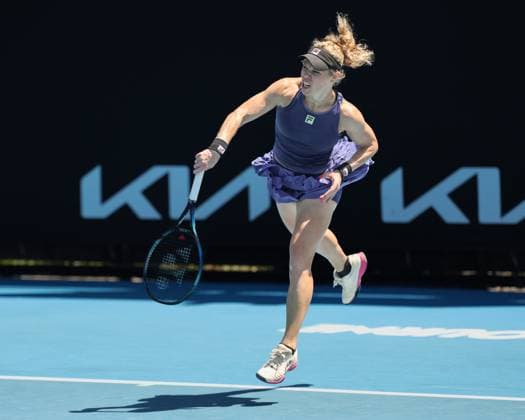 Laura Siegemund GER , Australian Open 2024, Melbourne Park, Melbourne, Victoria, Australia Copyright: xJuergenxHasenkopfx