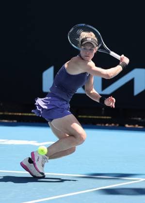 Laura Siegemund GER , Australian Open 2024, Melbourne Park, Melbourne, Victoria, Australia Copyright: xJuergenxHasenkopfx