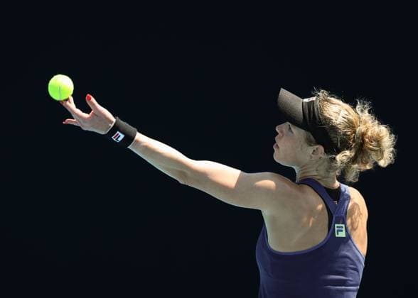 Laura Siegemund GER , Australian Open 2024, Melbourne Park, Melbourne, Victoria, Australia Copyright: xJuergenxHasenkopfx