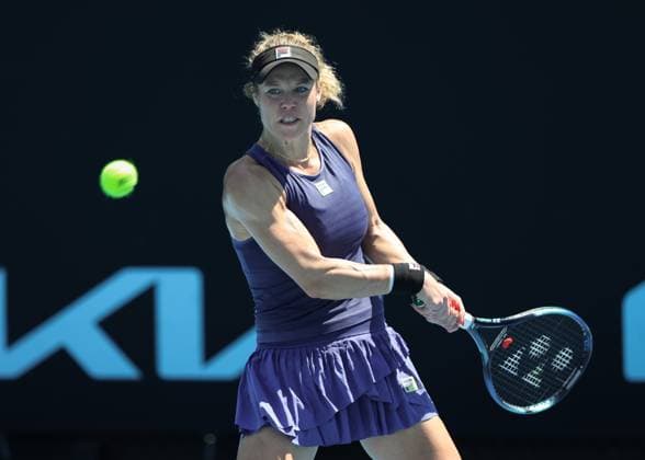 Laura Siegemund GER , Australian Open 2024, Melbourne Park, Melbourne, Victoria, Australia Copyright: xJuergenxHasenkopfx