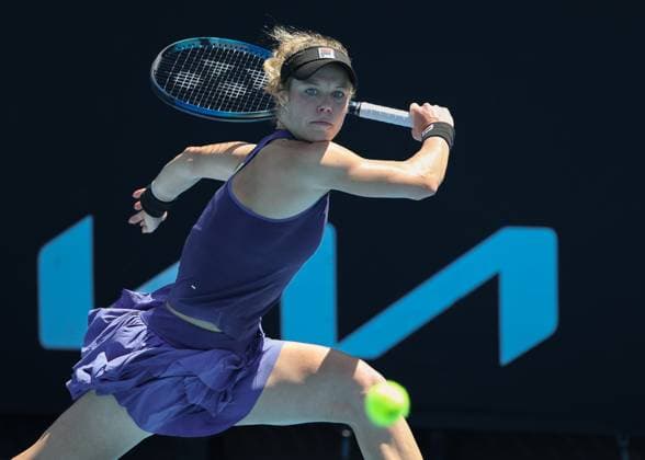 Laura Siegemund GER , Australian Open 2024, Melbourne Park, Melbourne, Victoria, Australia Copyright: xJuergenxHasenkopfx