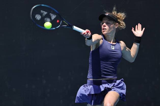 Laura Siegemund, GER, during first round of 2025 Australian Open in Melbourne, 13 01 2025