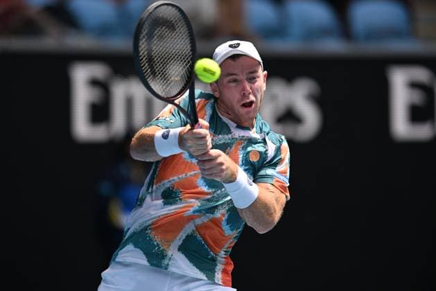 Tennis, Australian Open, Dominik Koepfer - Jordan Thompson
