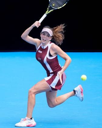 Tennis 2025: Australian Open Day 2 January 13, 2025: LUCIA BRONZETTI of Italy in action against 21st seed VICTORIA AZARENKA of Belarus on KIA Arena in a Women s Singles 1st round match on day 2 of the 2025 Australian Open in Melbourne, Australia. Sydney Low Cal Media(Credit Image: Â Sydney Low Cal Sport Media) Melbourne Victoria Australia EDITORIAL USE ONLY Copyright: xx ZUMA-20250113_faf_c04_024.jpg SydneyxLowx csmphotothree344535
