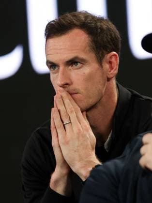 Andy Murray coaching Novak Djokovic during his first round match Australian Open, Day Two, Tennis, Melbourne Park, Melbourne, Australia - 13 Jan 2025  Copyright: xEllaxLing Shutterstockx 15098219bc