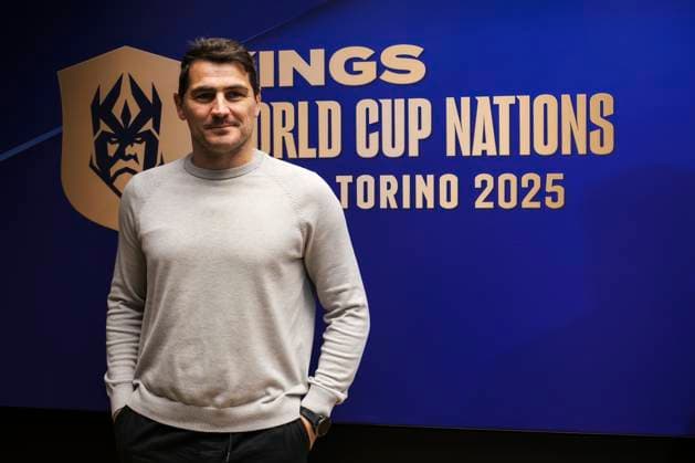 Kings World Cup Nations 2025 Final Iker Casillas poses prior to the Kings World Cup Nations 2025 final match between Brazil and Colombia. Turin Italy Copyright: xNicolòxCampox
