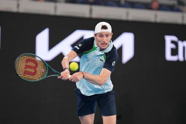 Tennis : : Australian Open 2025 - Melbourne - 13 01 2025 Tennis : Australian Open 2025 - Melbourne - Ugo Humbert - France Melbourne  Copyright: xAOx xpsnewzx